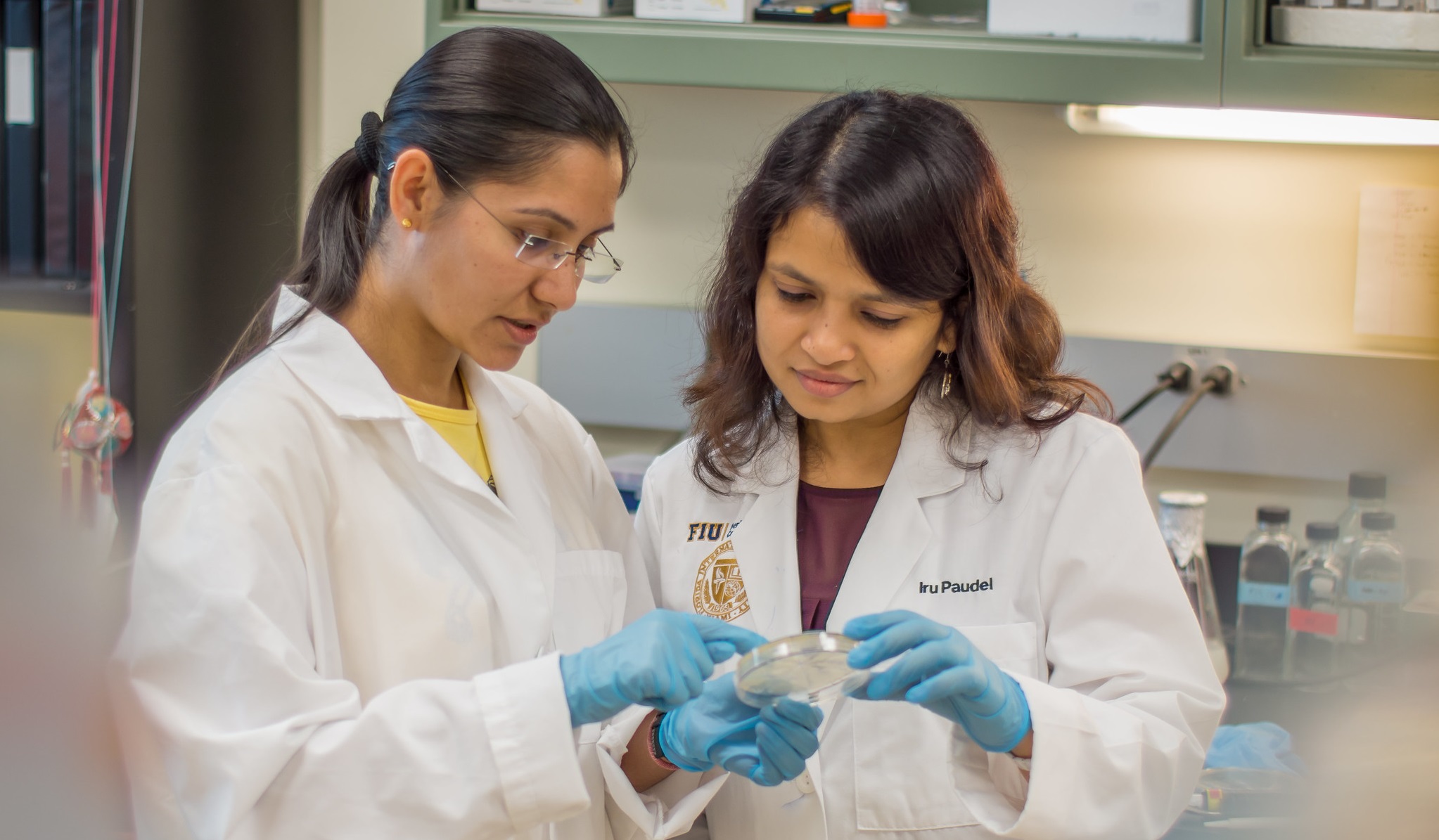 Image of FIU biomedical students