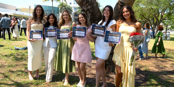 FIU Medicine students at 2025 Match Day