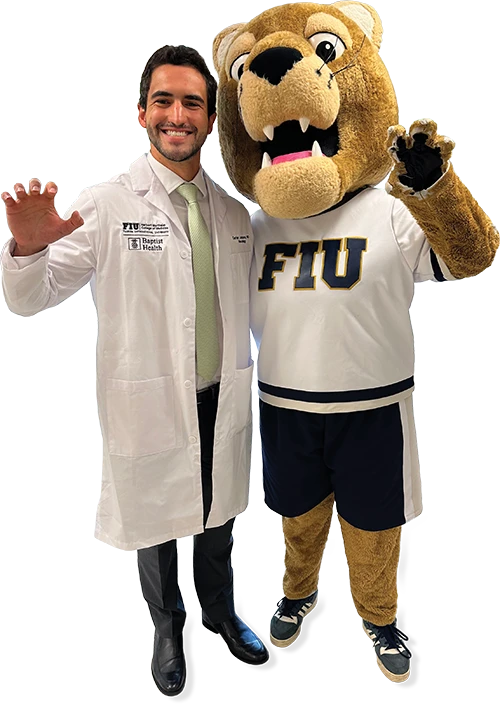 Dr. Lezcano and Roary