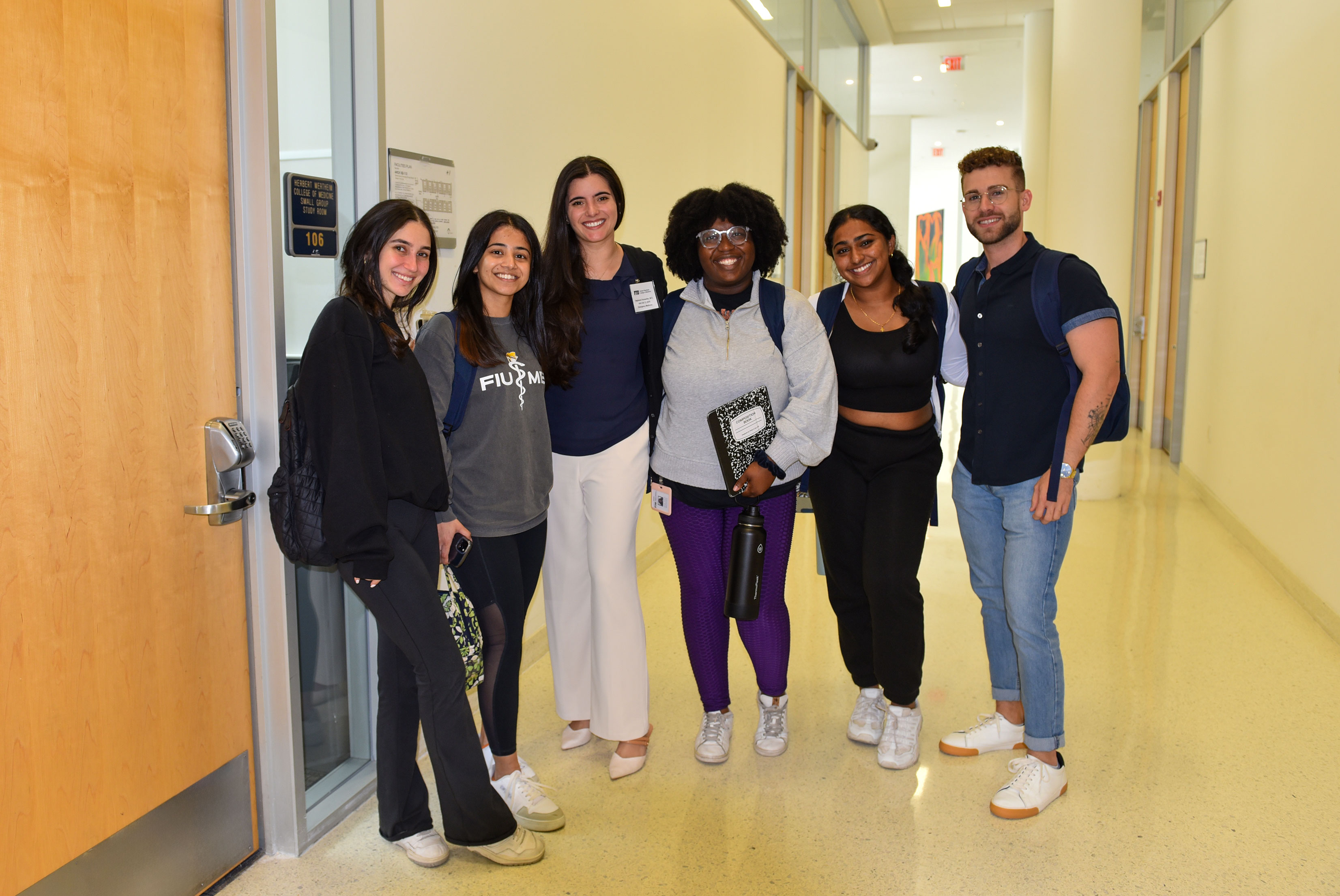 Dr. Stephanie Fernandez with her mentees