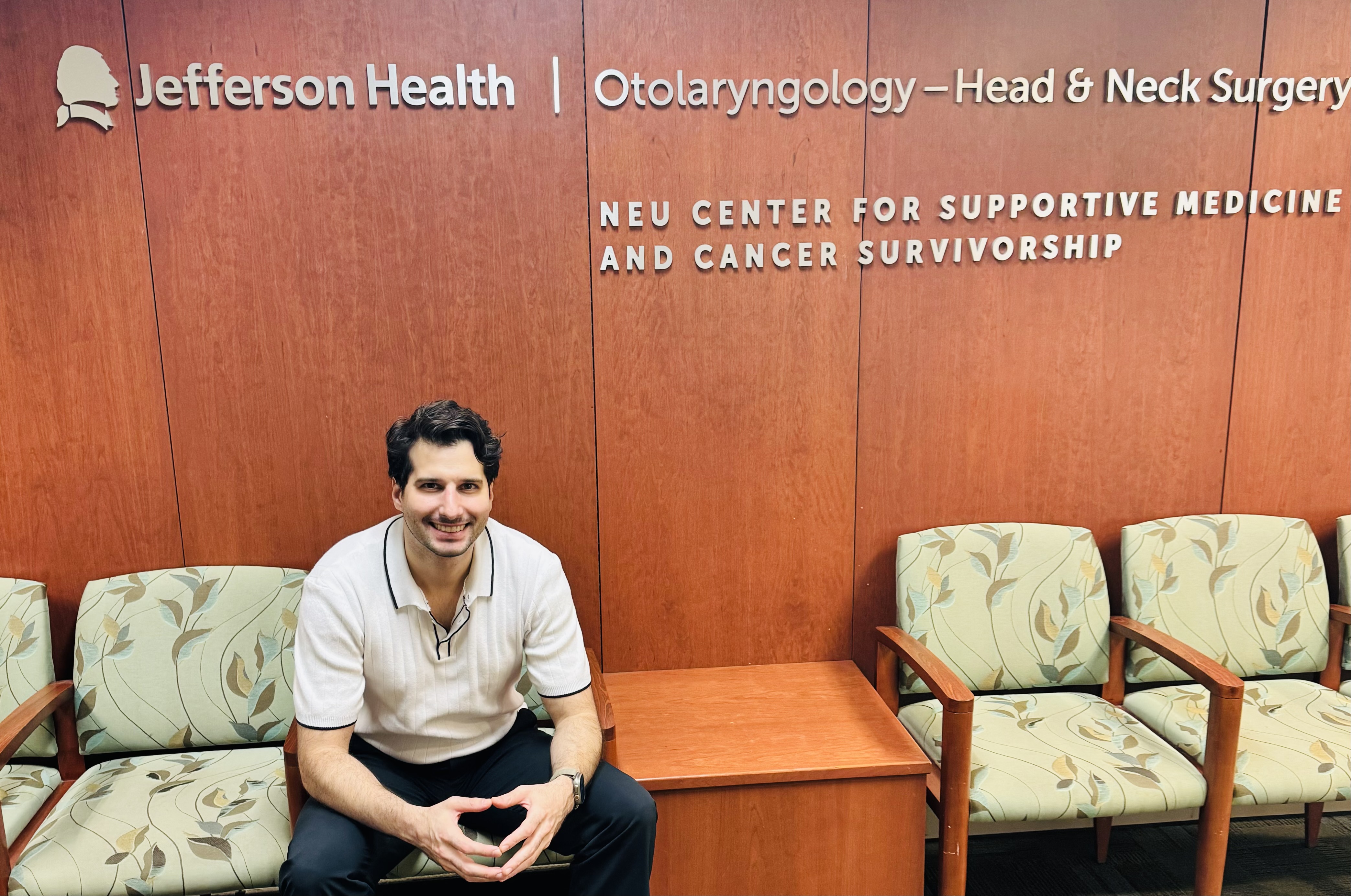 Hani Samarah at Jefferson Health's Otolaryngology department