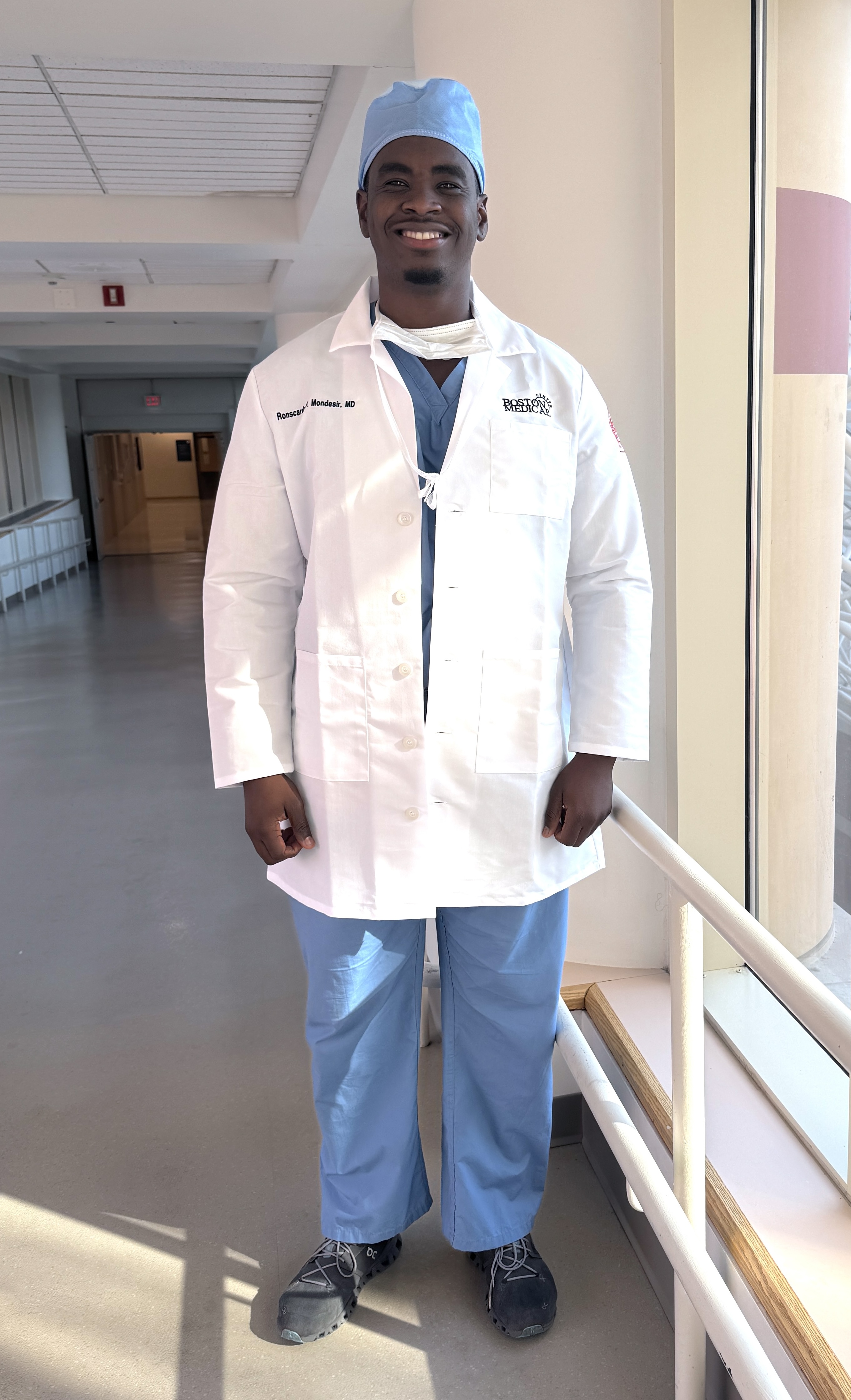 Dr. Ronscardy Mondesir at his residency location.