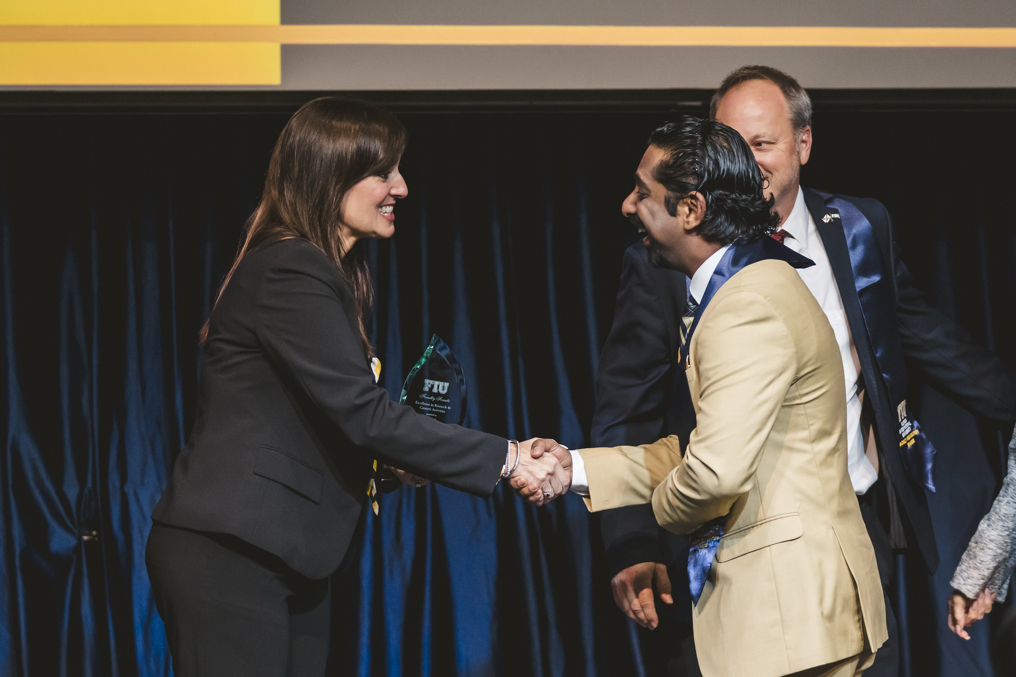 Rakesh Ravikumaran Nair, M.D., receives Excellence in Research & Creative Activities Award.