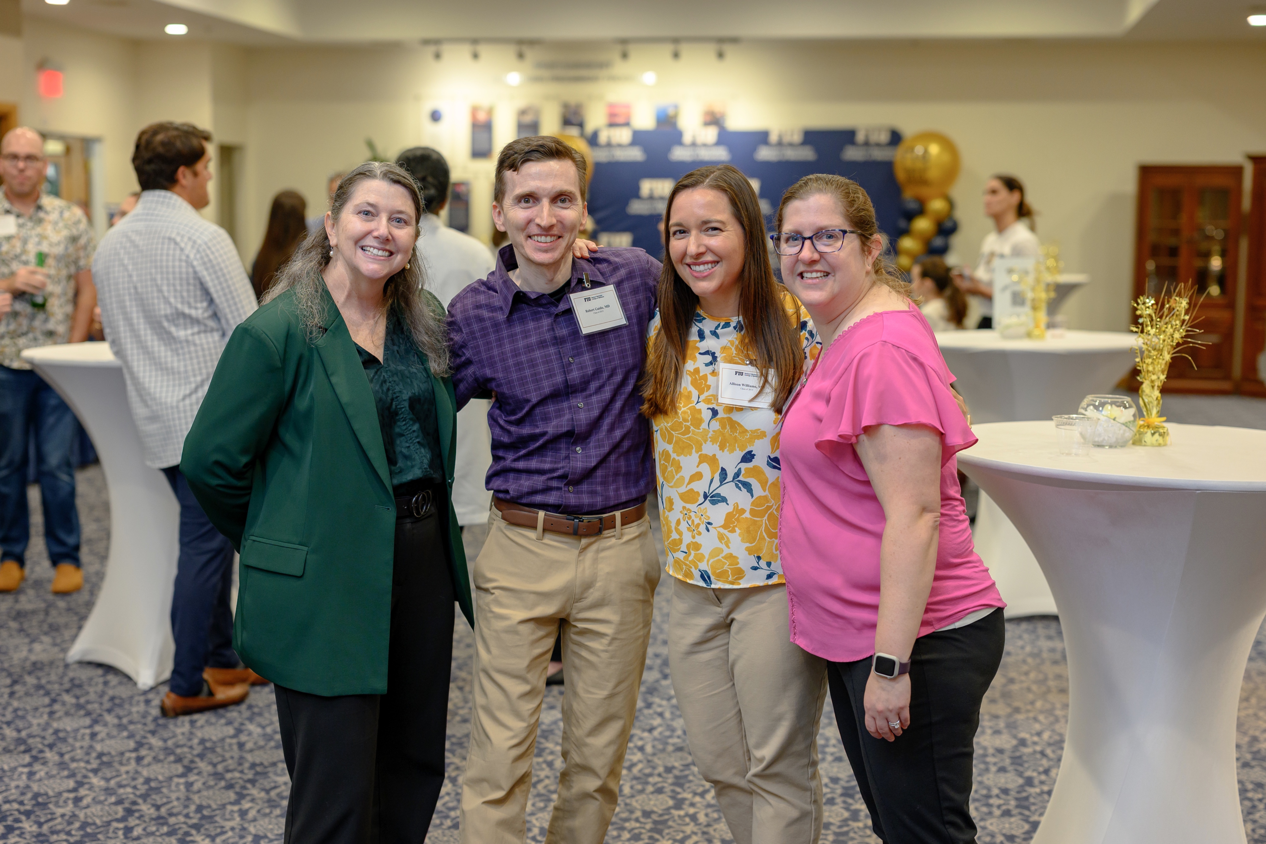 Dr. Suzanne Minor returned to campus to reconnect with the Class of 2015.